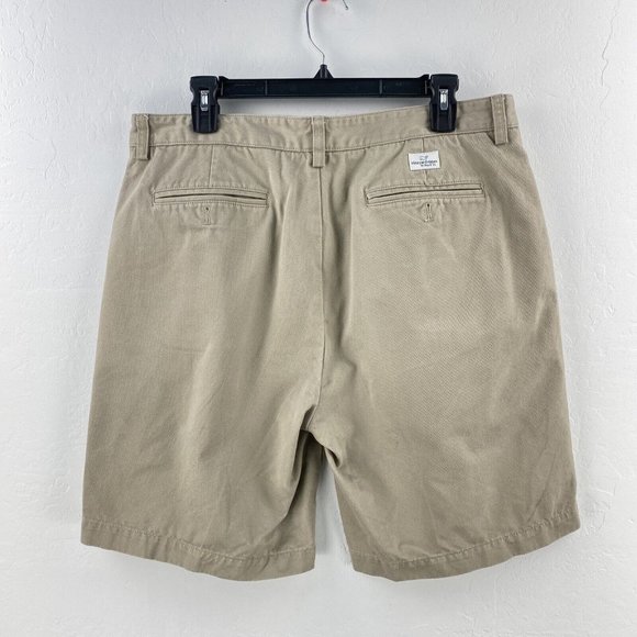 Vineyard Vines Shorts Club Short Men’s Size 35 Chino Cotton Tan 9” Inseam - Picture 4 of 10
